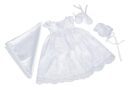 White Christening Dress for Babies JBCD2104005