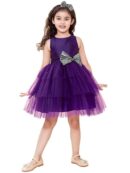 A.T.U.N. (ALL THINGS UBER NICE) Girl Fit and Flare Knee-Length Dress