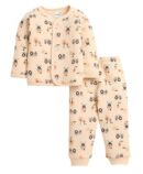 BUMZEE Boy's Cotton Full Sleeves Polyfill Winter Wear Pajama Set (Peb9817)